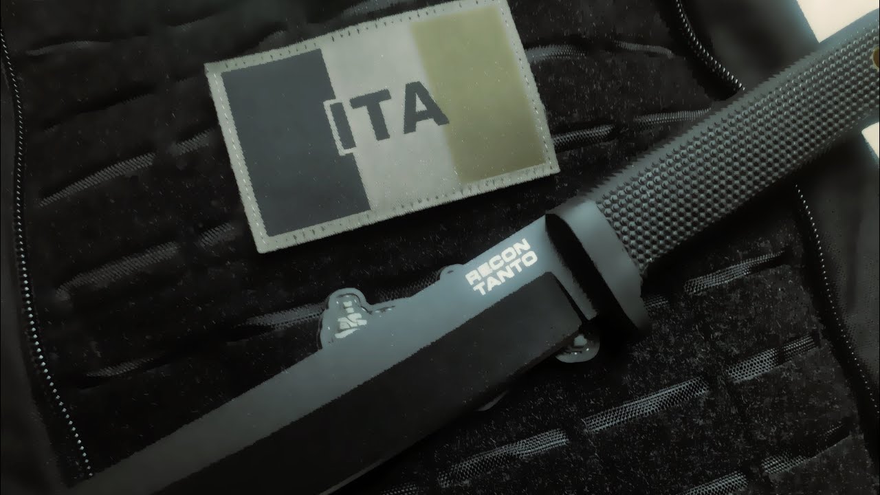 COLD STEEL RECON TANTO. La rivisitazione tattica di un’arma antica e gloriosa. Recensione in ITA.