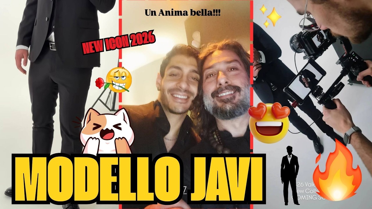Javier Martinez, volto della moda italiana! 📸👔 Il nuovo colpo dell'