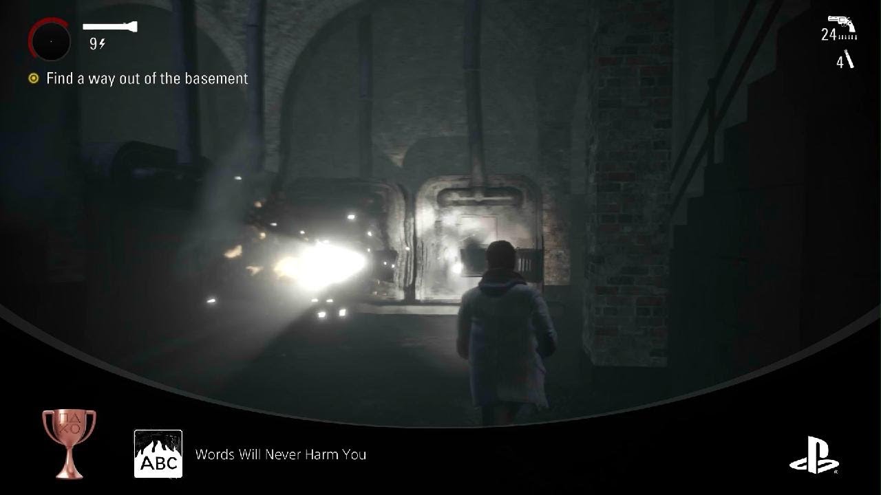 Alan Wake Remastered - Words Will Never Harm You - Trophy