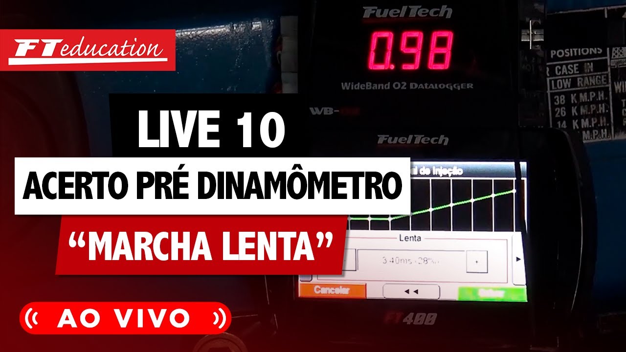 Live 10 - Acerto Pré Dinamômetro 