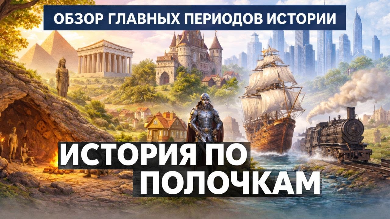 Все периоды истории в одном видео