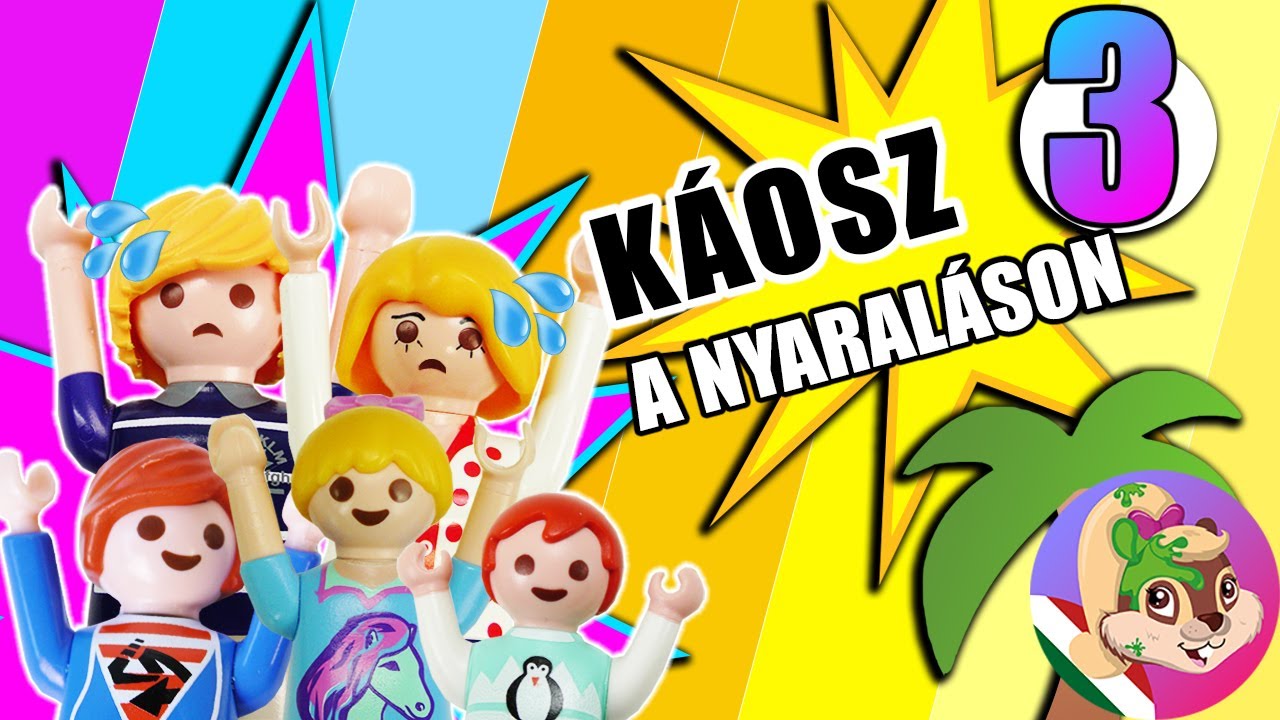 Playmobil film magyar, KÁOSZ A NYARALÁSON 3, teljes film, egy kissé őrült nyaralás a Vogel családdal