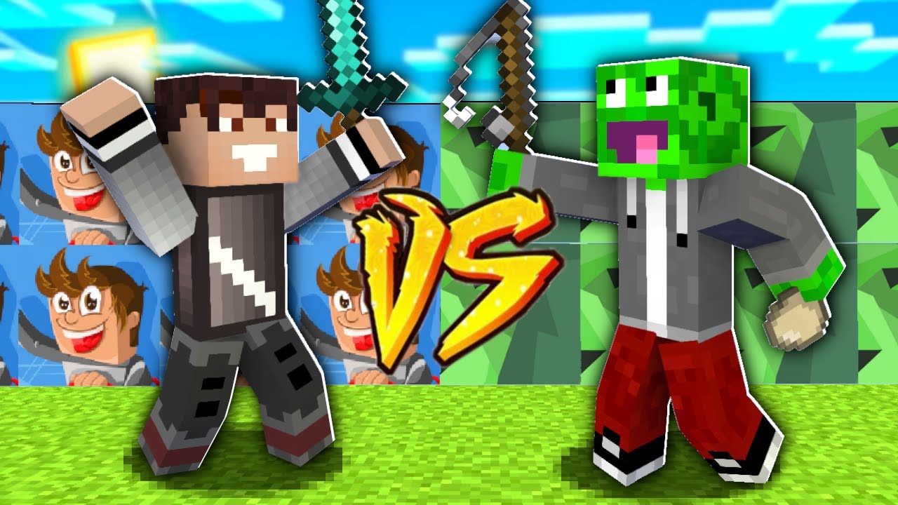 WOJAN vs PALION - MINECRAFT CHALLENGE | BAZA vs BAZA MATRUNER