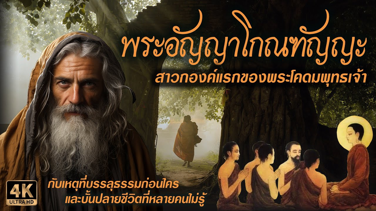 พระอัญญาโกณฑัญญะ  สาวกองค์แรกของพระโคดมพุทธเจ้า | บุพกรรมและวาระสุดท้ายที่หลายคนไม่รู้