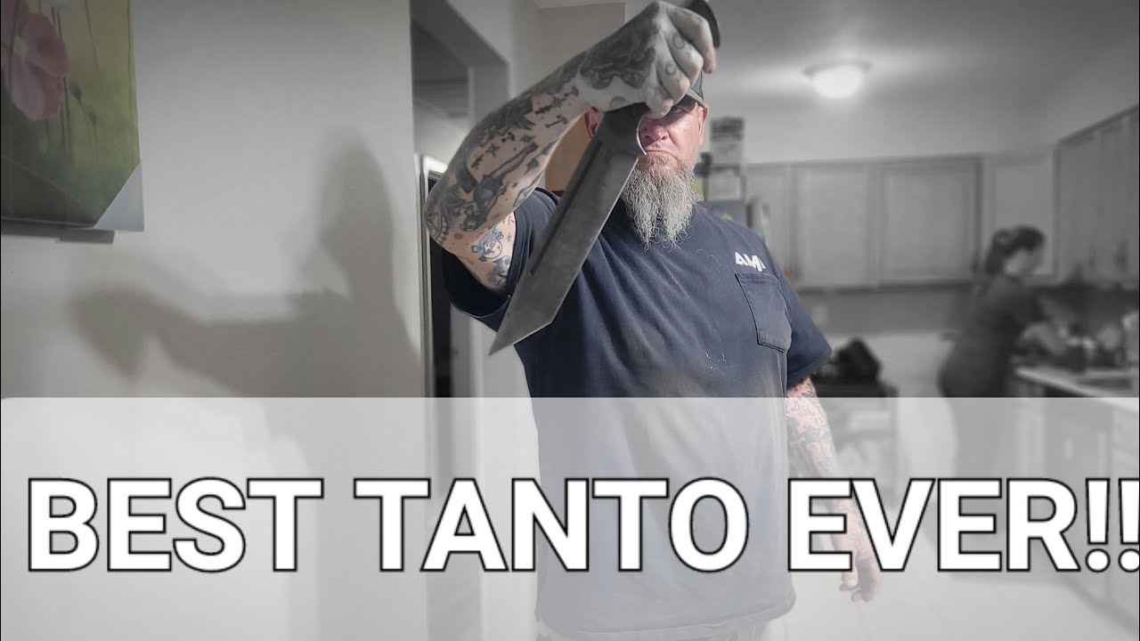 TANTO X KNIFE REVIEW!! WORK TUFF GEAR MADE THE BEST TANTO OF ALL TIME!!!
