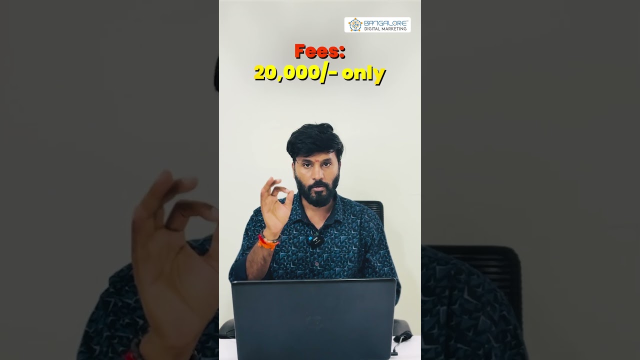 Digital Marketing Institute in Bangalore #digitalmarketingcourseintamil