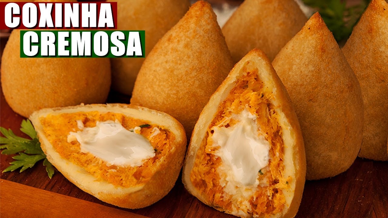 COXINHA DE FRANGO COM CATUPIRY | Menino Prendado