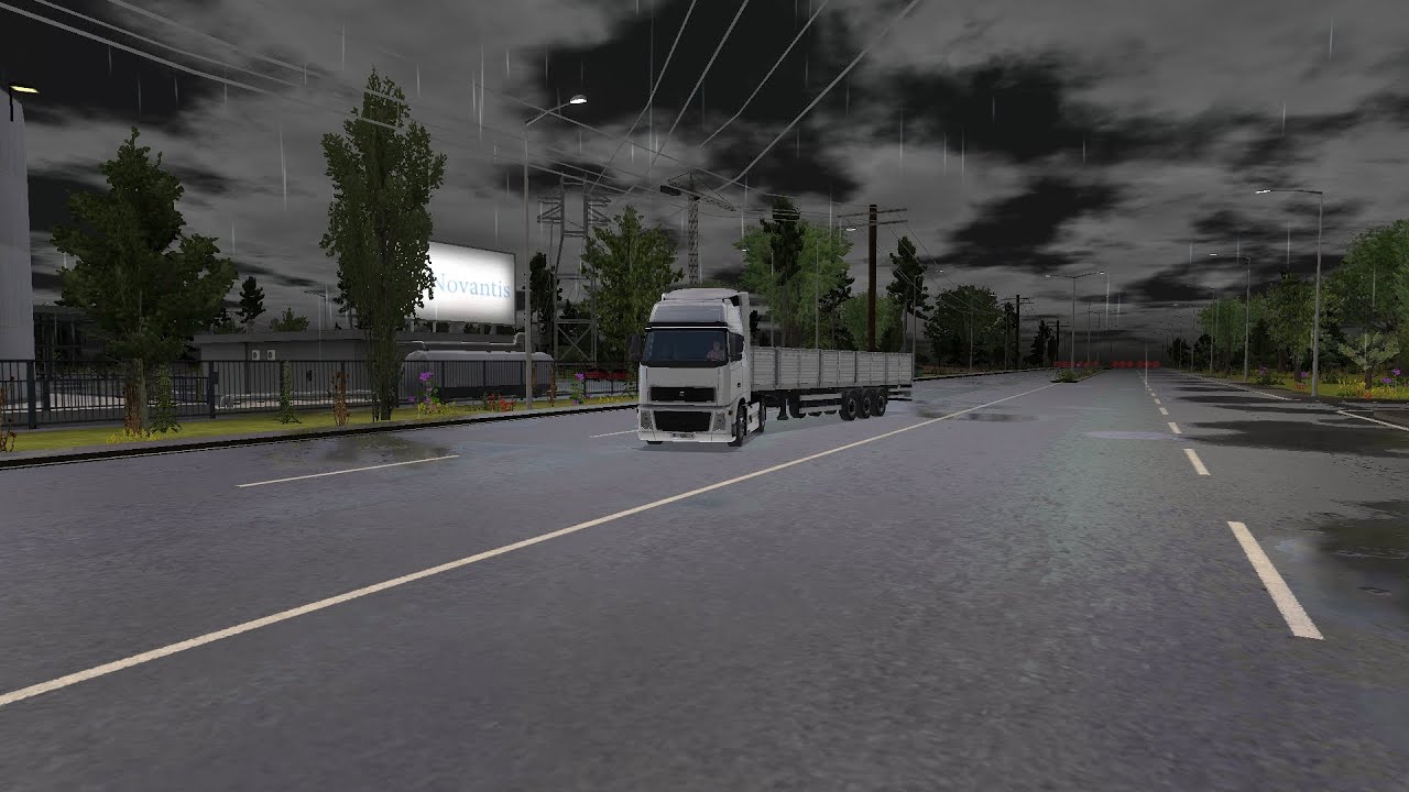 Truck simulator Ultimate India | Heavy Rain Fall | Zuuks | Volvo | Mobile gameplay 