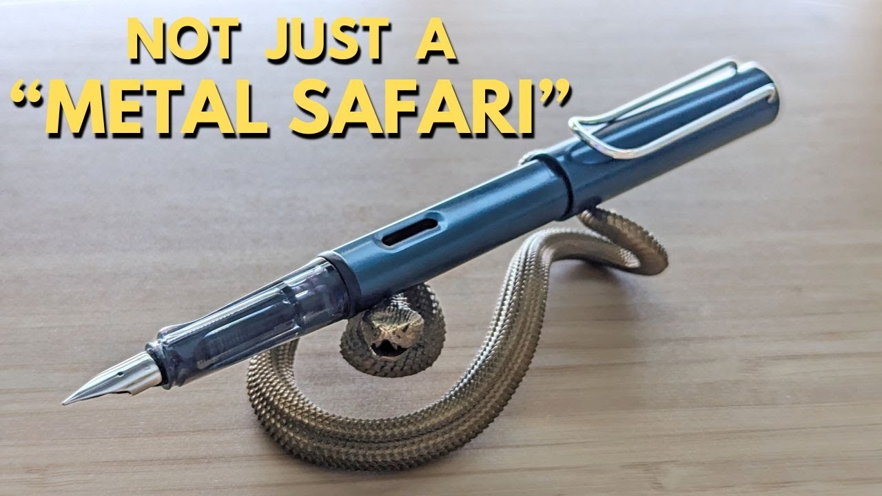 Lamy AL-Star Fountain Pen Review, Lamy Safari Comparison & My Terrible Impression of @sbrebrown