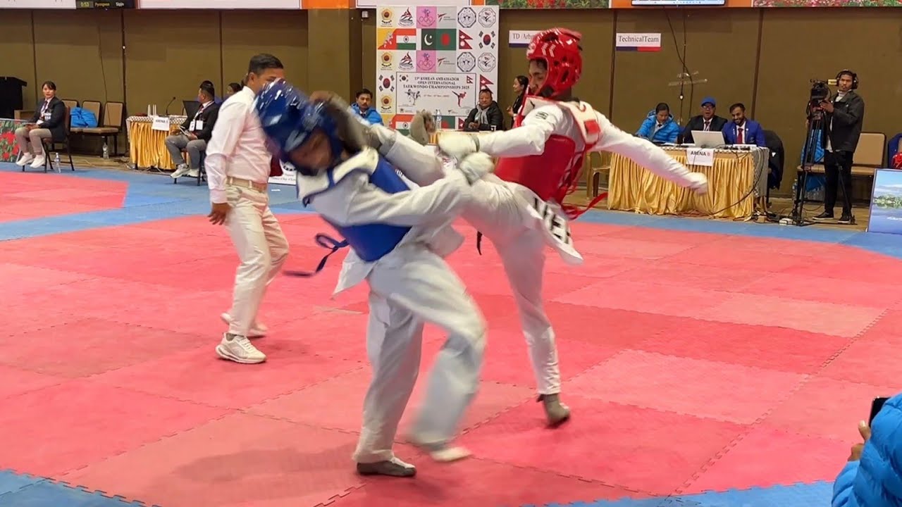 RIVALS CLASH: Arjun Lama vs Aftab Alam Taekwondo Fight
