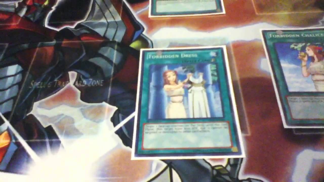 YU-GI-OH! Forbidden lance vs Forbidden Chalice vs Forbidden Dress