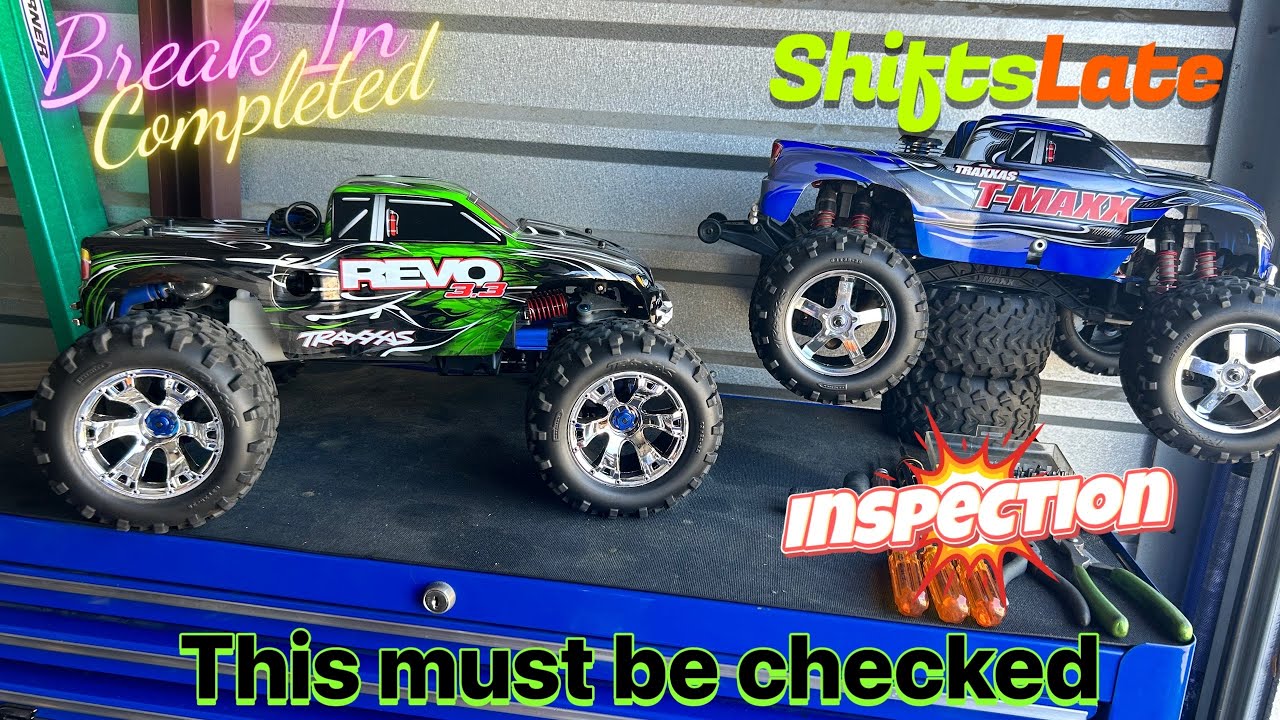 Traxxas Revo Break-In Done What’s Nexts? You must check this & adjust after 5 Tanks are completed