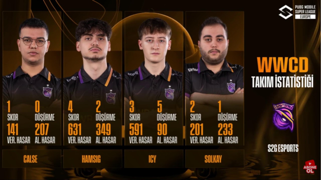 PMSL 2.GÜN KARA ESPOR S2G PUBG MOBİL