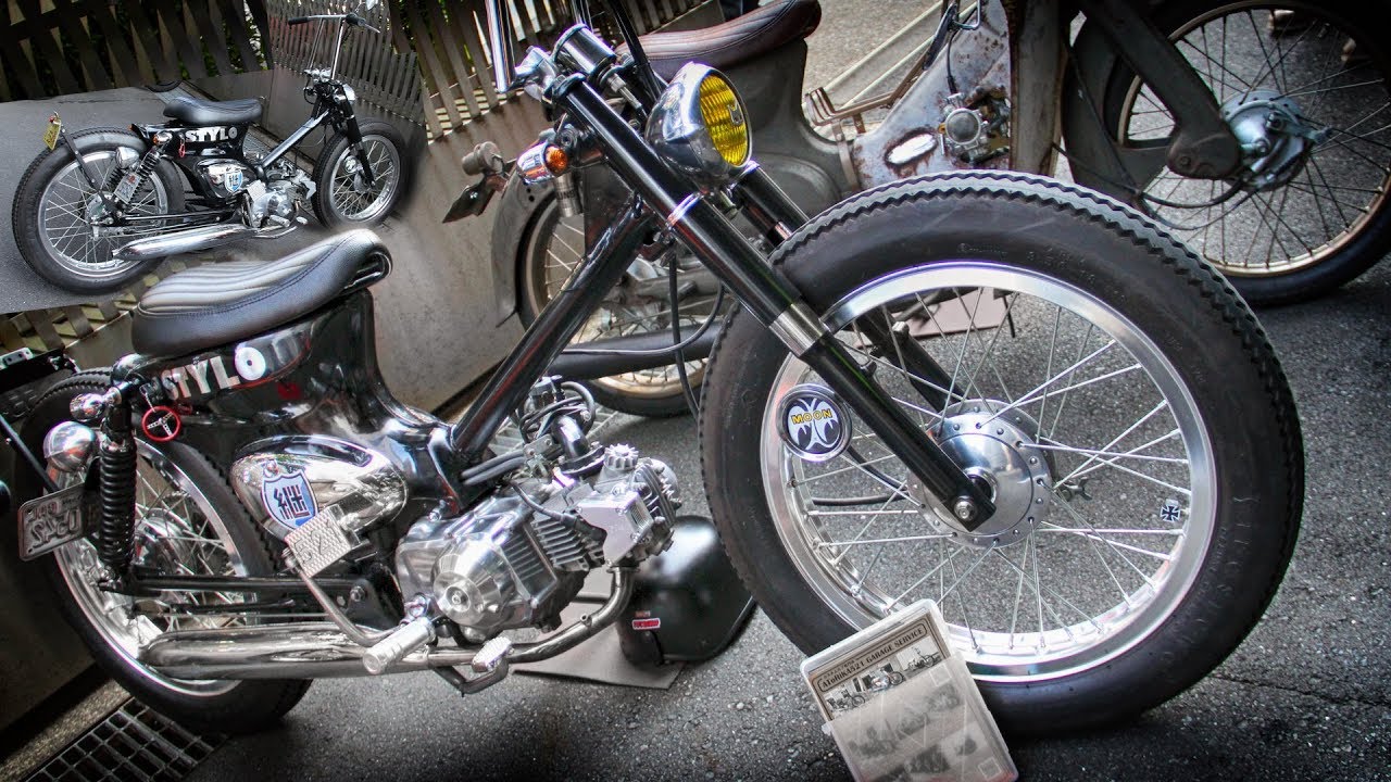 HONDA スーパーカブ BOBBER by AToRiKA521 #CafeCubMeeting