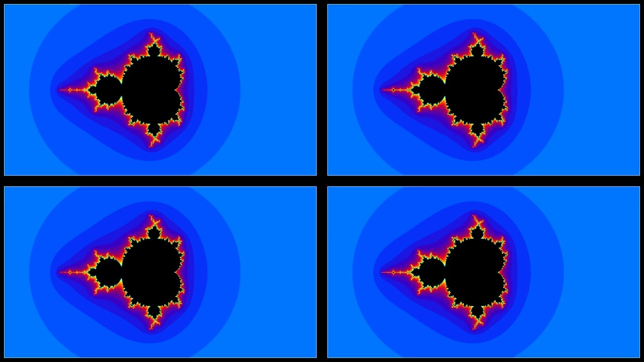 Mandelbrot power sets aka Multibrot sets