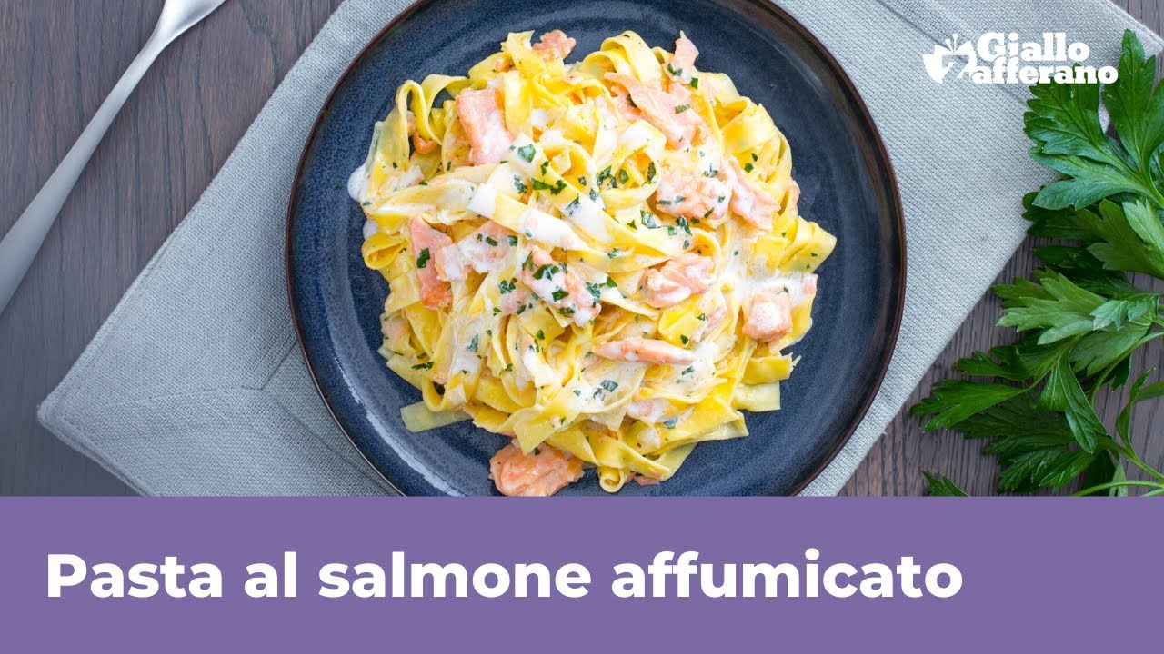 PASTA AL SALMONE AFFUMICATO - Veloce e super cremosa!