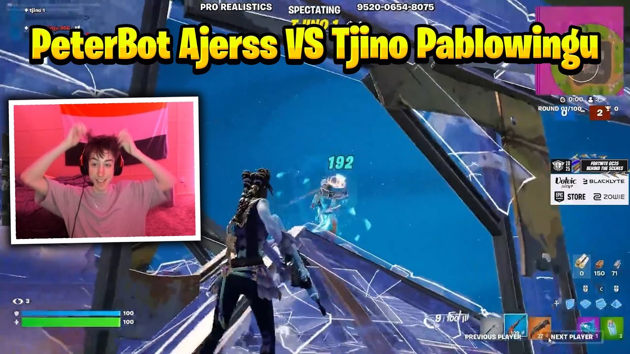 PeterBot Ajerss VS Tjino Pablowingu in 2v2 Pro Realistics