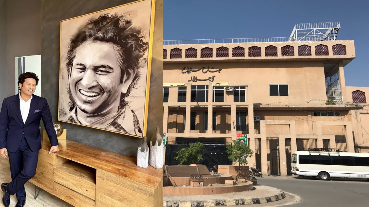 Sachintendulkar debut in international Cricket jinnah stadium Gujranwala Pakistan.