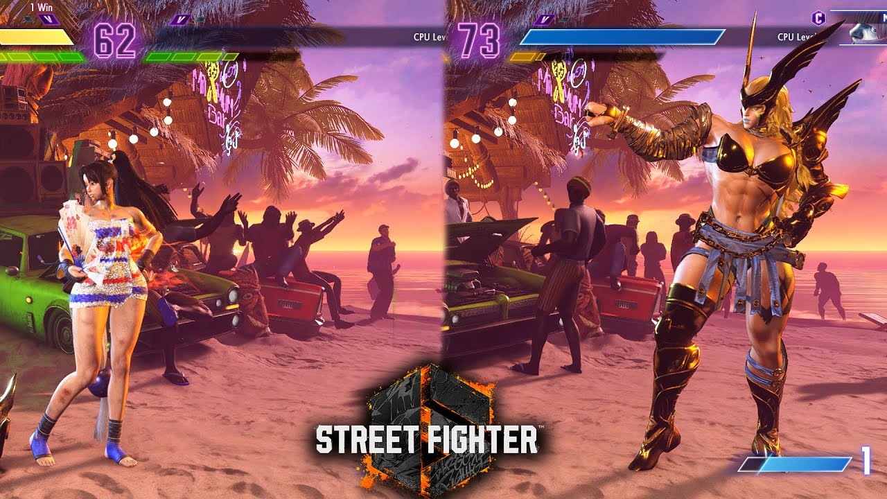 Street Fighter 6 Mai Shiranui vs Marisa PC Mod #2