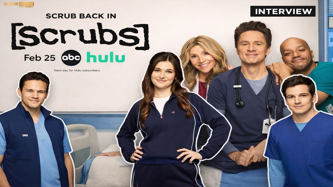 Ava Bunn, Jacob Dudman & David Gridley on Scrubs Season 1 Revival | The New Medical Interns