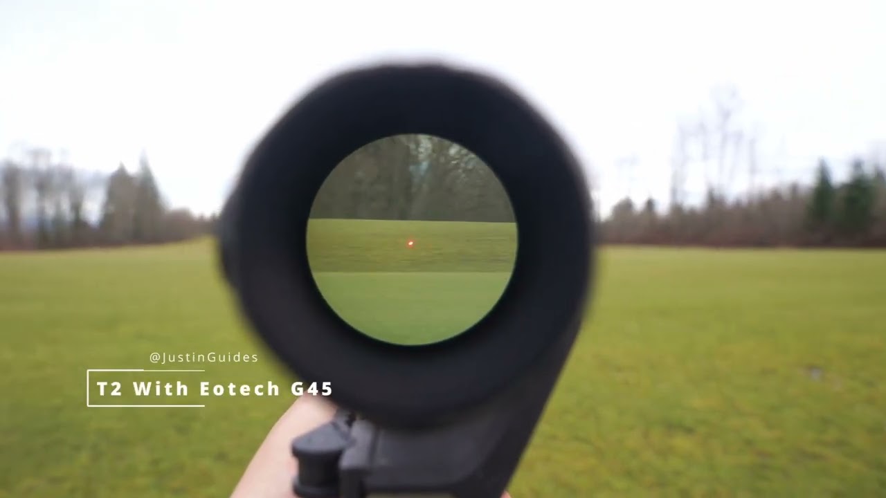 Aimpoint T2 With Eotech G45 POV