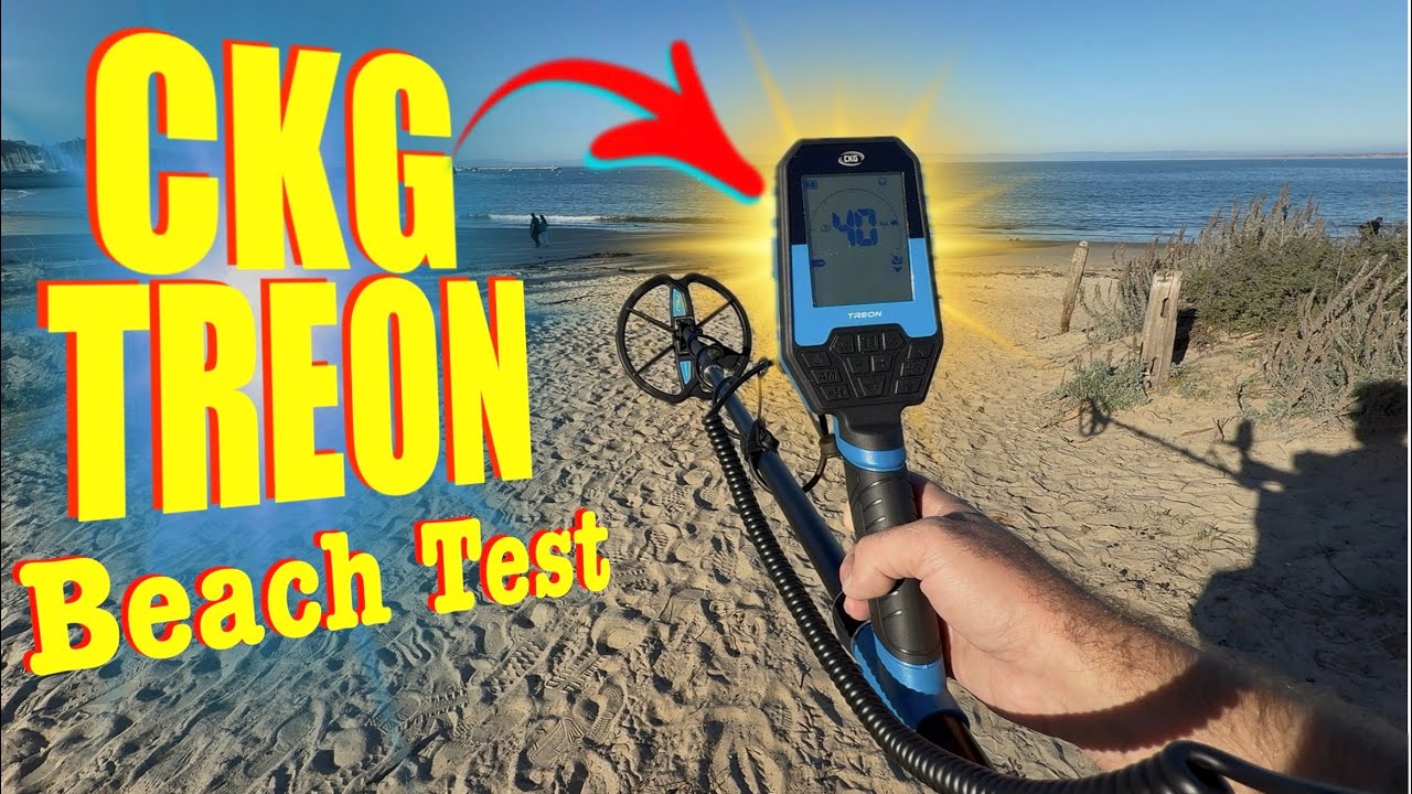 Давайте протестируем новый металлоискатель CKG TREON X-One на пляже!