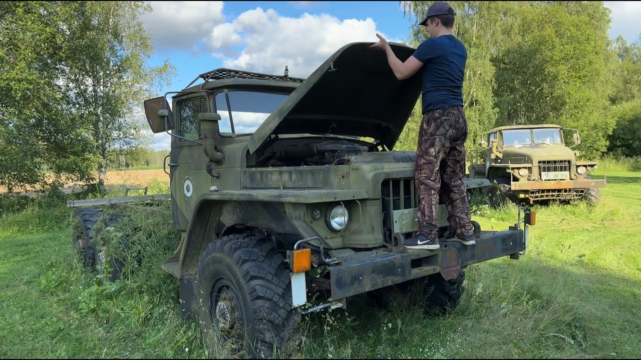 Starting the Ural 375D After 10 Months! | Soviet Beast Wakes Up in the Grass