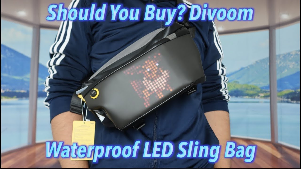 Should You Buy? Divoom Waterproof LED Sling Bag