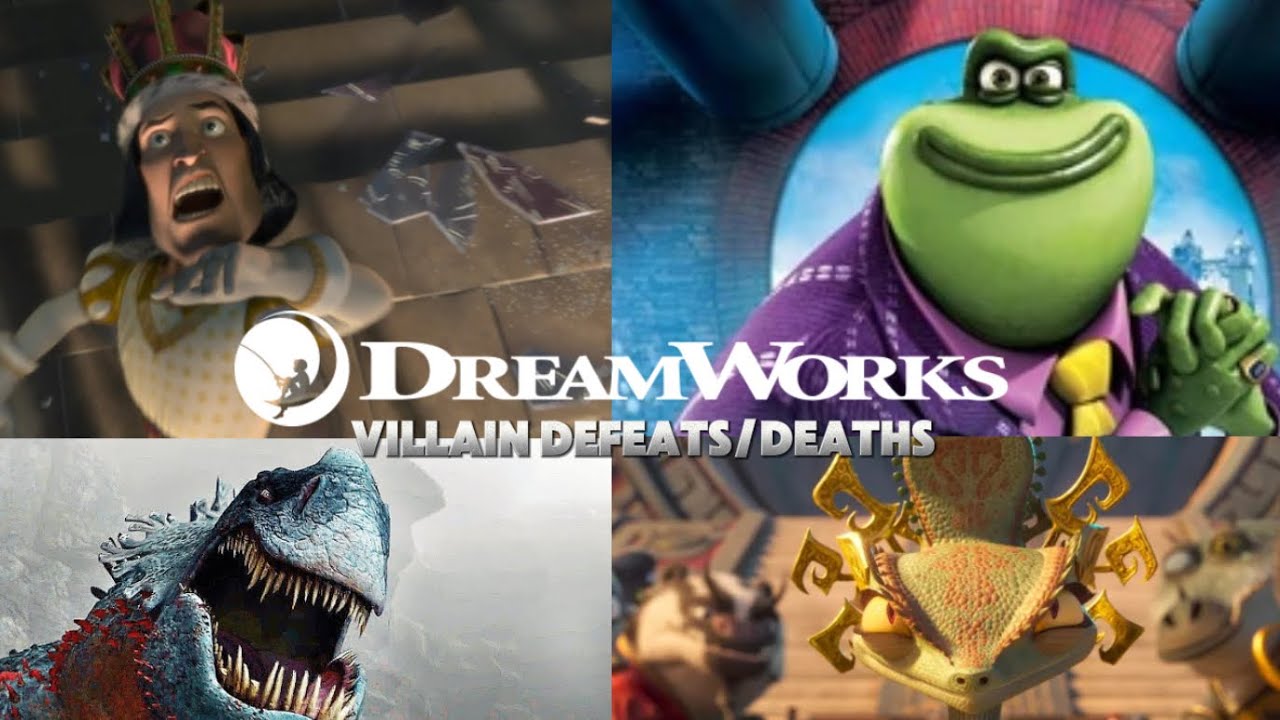 DreamWorks Animation: Villain Defeats/Deaths