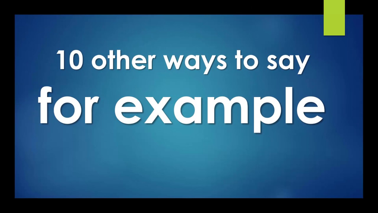 10 other ways to say 