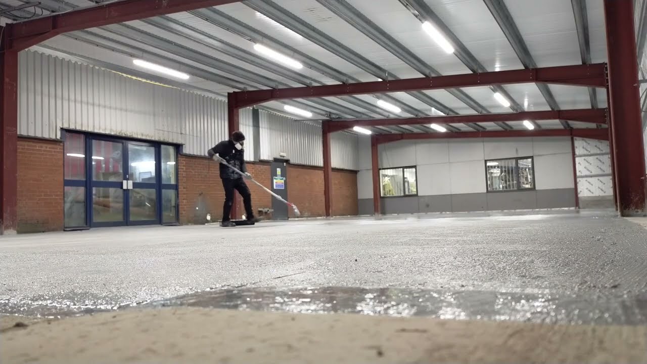 Painting A Large Factory Floor