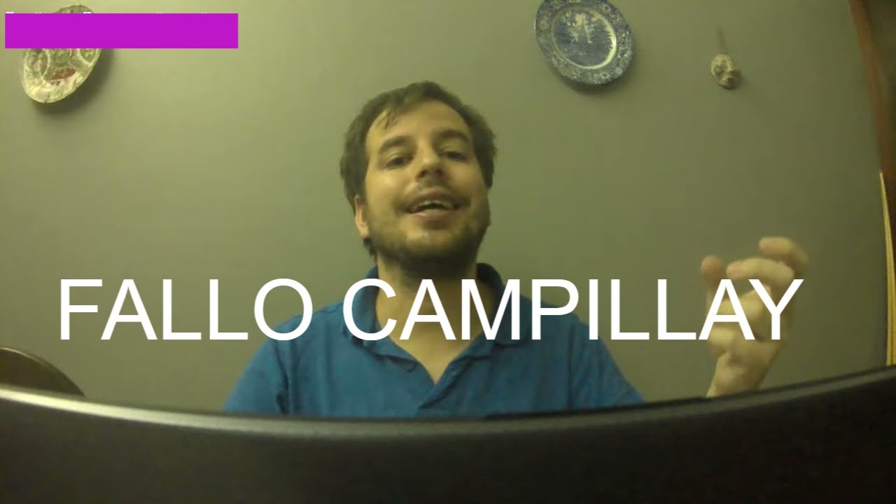 FALLO CAMPILLAY C LA RAZON Y OTROS