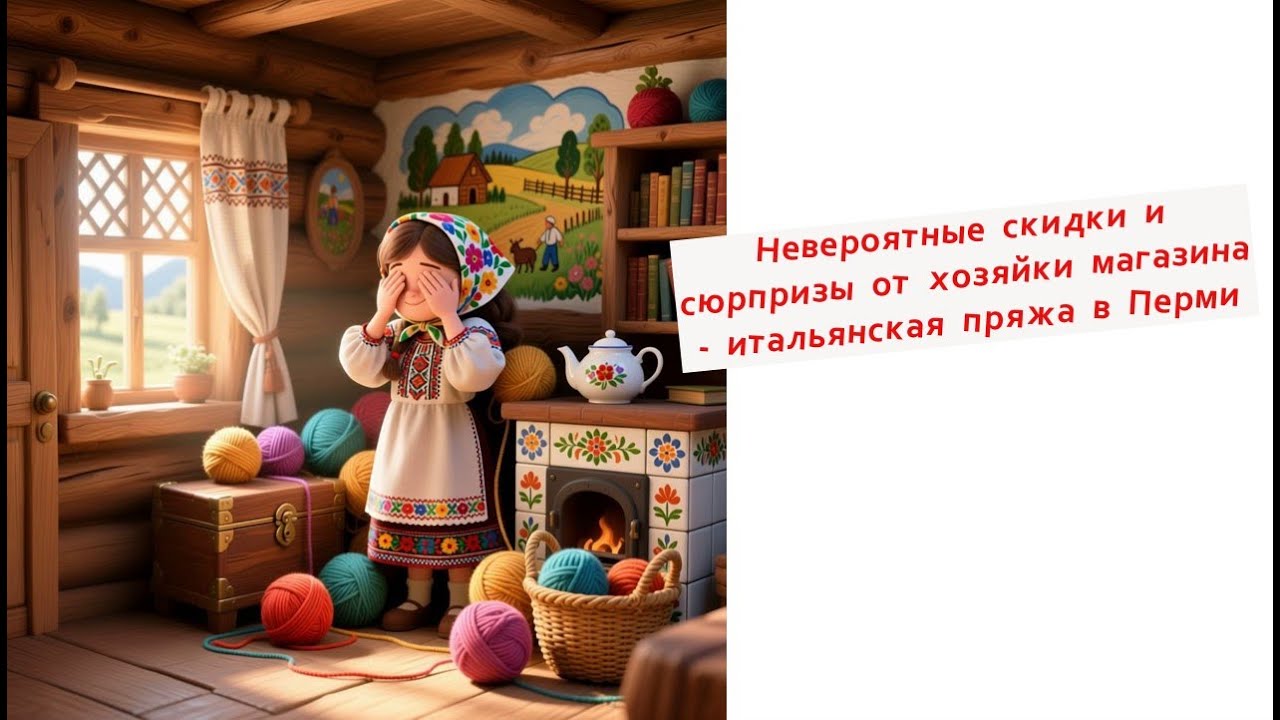 Итальянская пряжа в Перми &mdash; Потеряшки, скидки и загадочная Бобина из будущего!