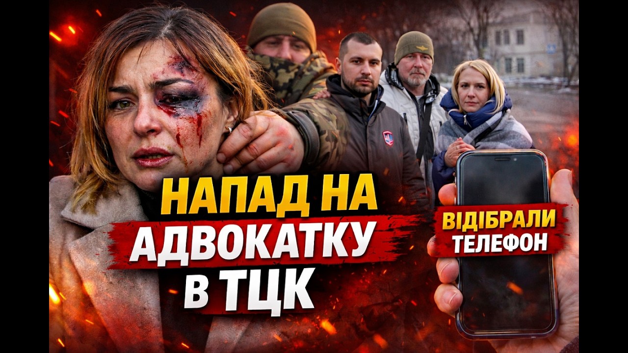 Напад на адвокатку в ТЦК