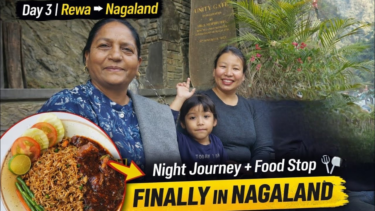  Rewa to Nagaland  Family Road trip    | Dimapur Lunch at Bistro 29 