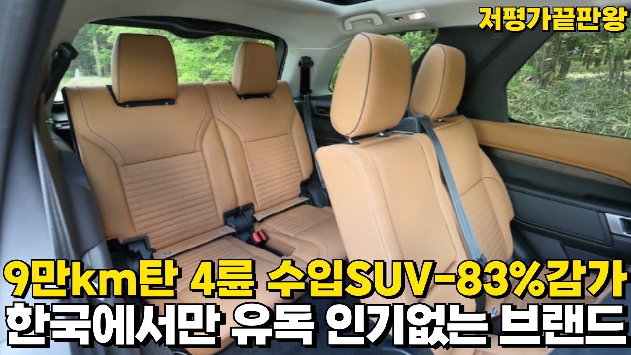 9만km타고 -83%감가 맞은 4륜 수입SUV!! 저평가의 상징