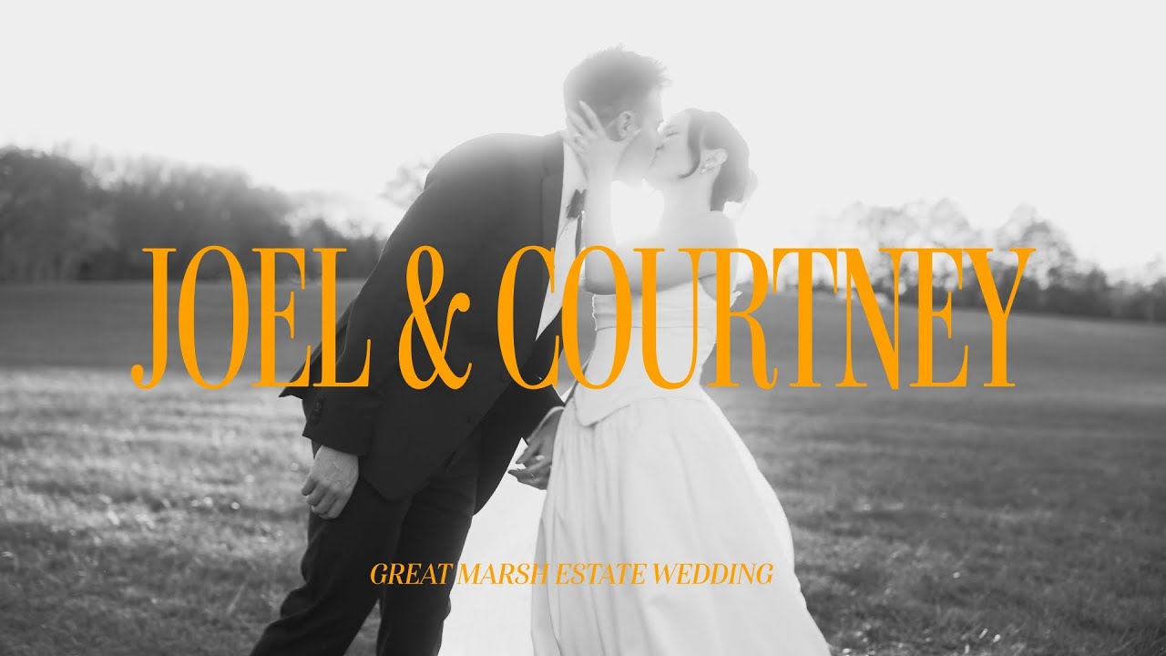 Joel & Courtney Great Marsh Estate Wedding Film