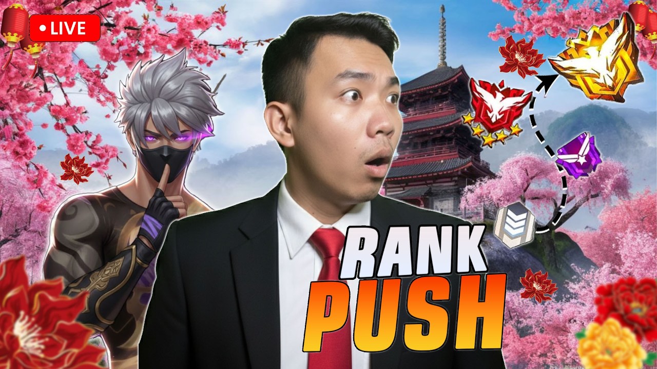 🔴LIVE | RANK PUSH Free Fire| B-PS2FF LIVE!! #shortsfeed #FreeFire #b_piseth2ff