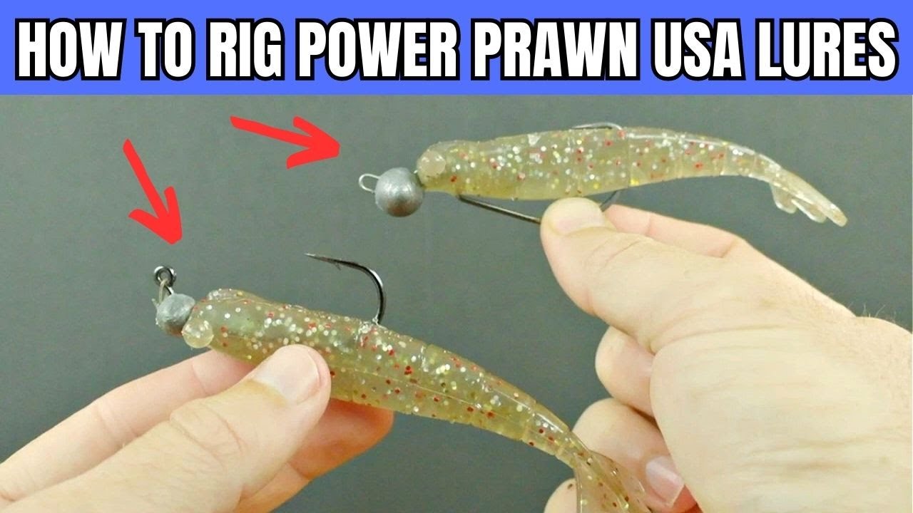 How To Rig Power Prawn USA Lures on Hoss Jigheads