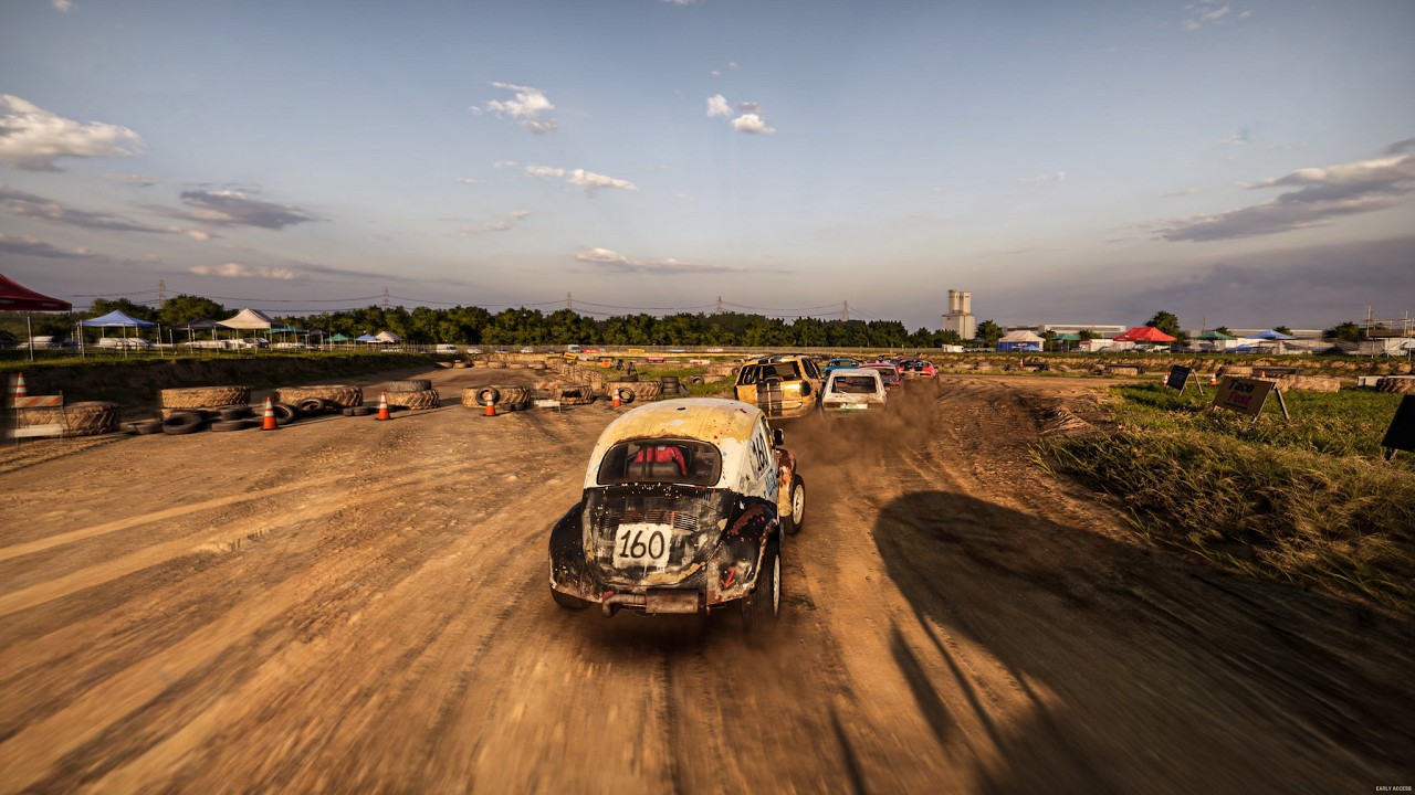 Rusted Old Beetle Love in Wreckfest 2 Ultra Realistic Graphics