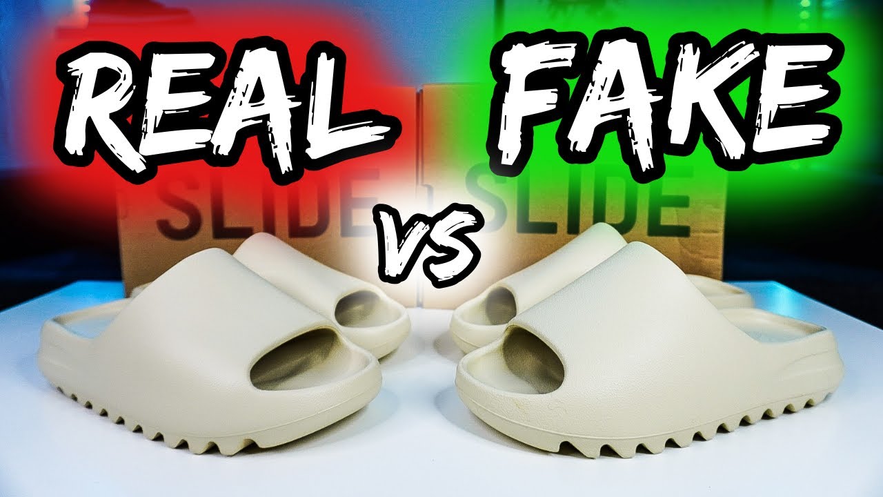 ⚠️REAL vs FAKE (REPLICA,UA) YEEZY SLIDE / BONE ⚠️ APRENDE A DISTINGUIRLAS!