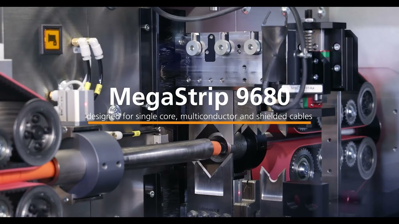 Schleuniger MegaStrip 9680 a wire Cut & Strip Machine -  Available from KomTech