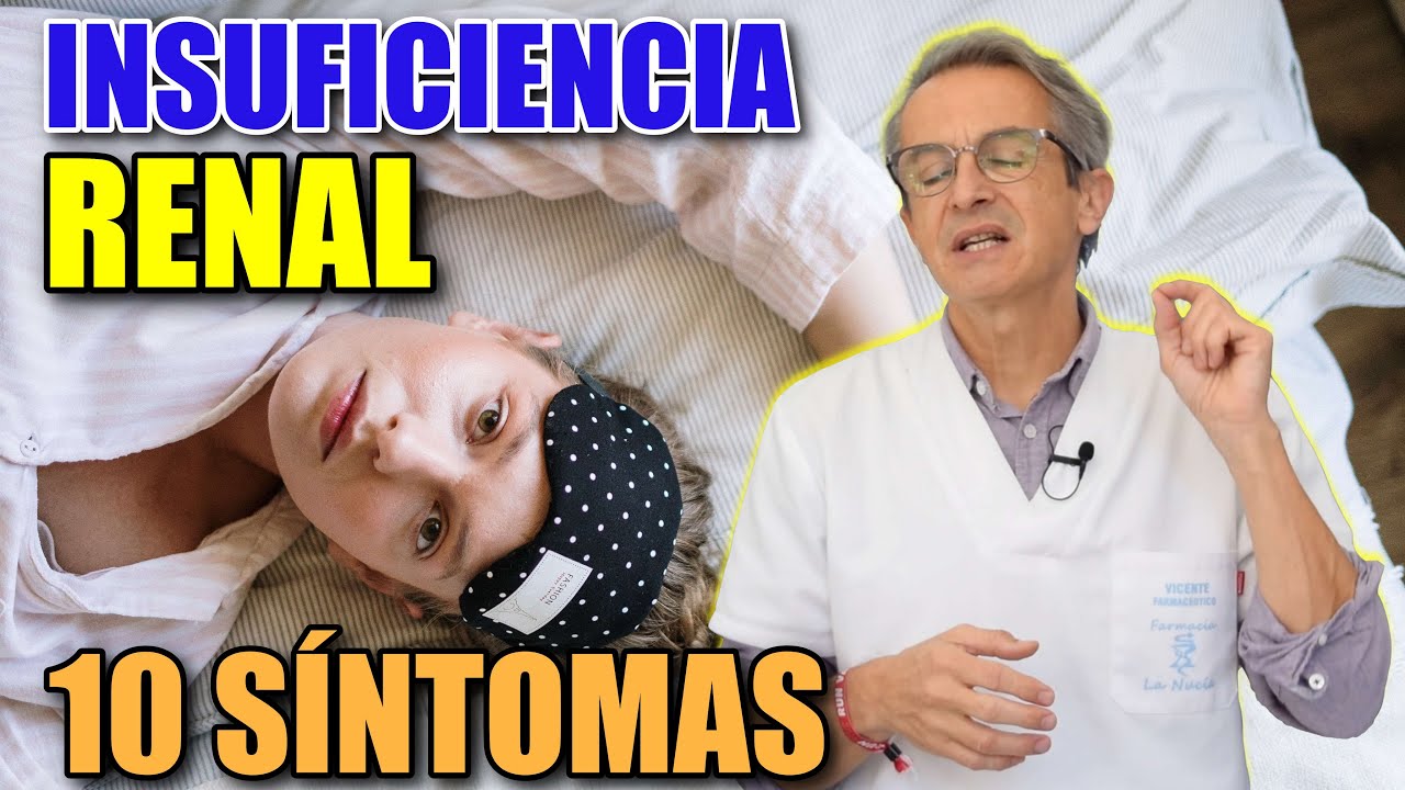 INSUFICIENCIA RENAL 😳 S&Iacute;NTOMAS ▶️ &iexcl;10 SE&Ntilde;ALES de DA&Ntilde;O RENAL que no SAB&Iacute;AS!
