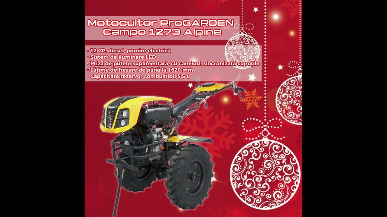 Luna Cadourilor la Brumă - Motosape ProGARDEN