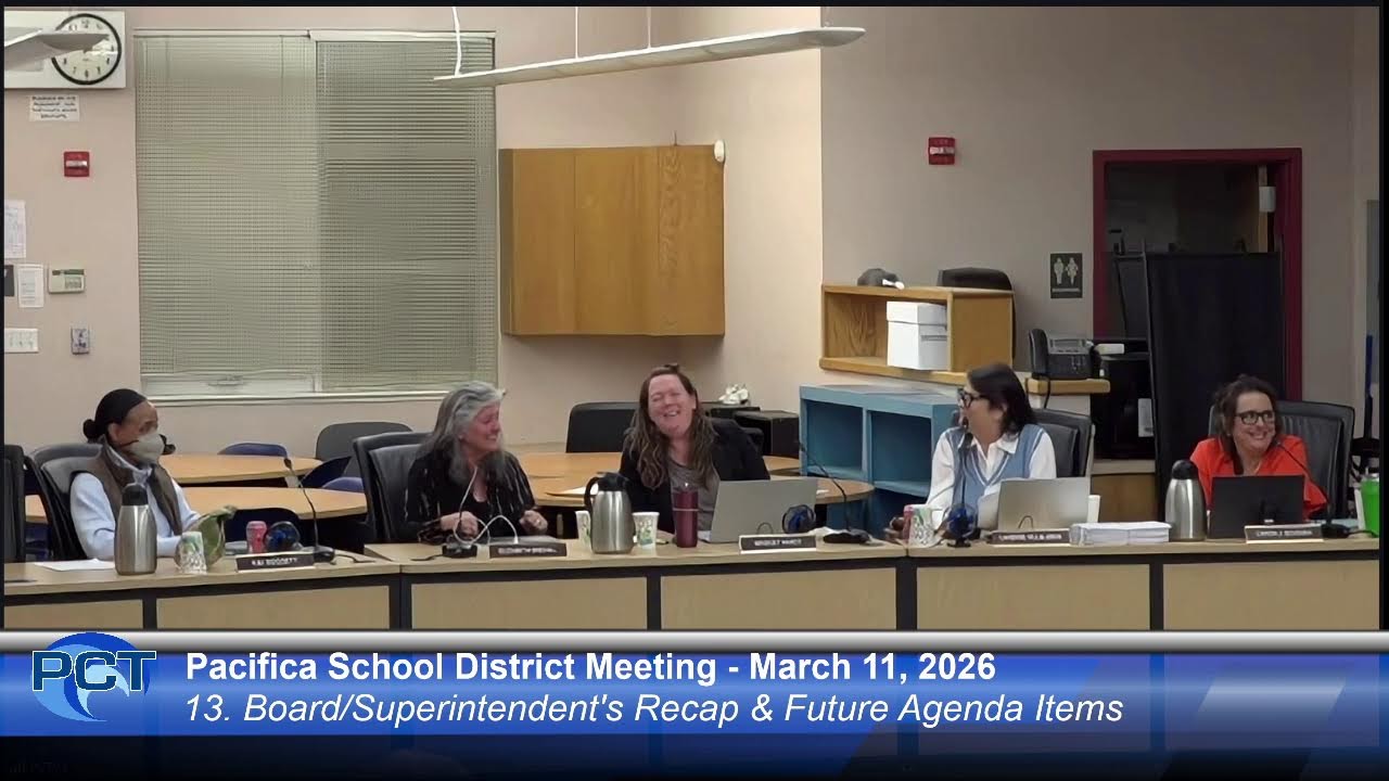 PSD 3/11/26 - Paacifica School District Meeting - March 11, 2026