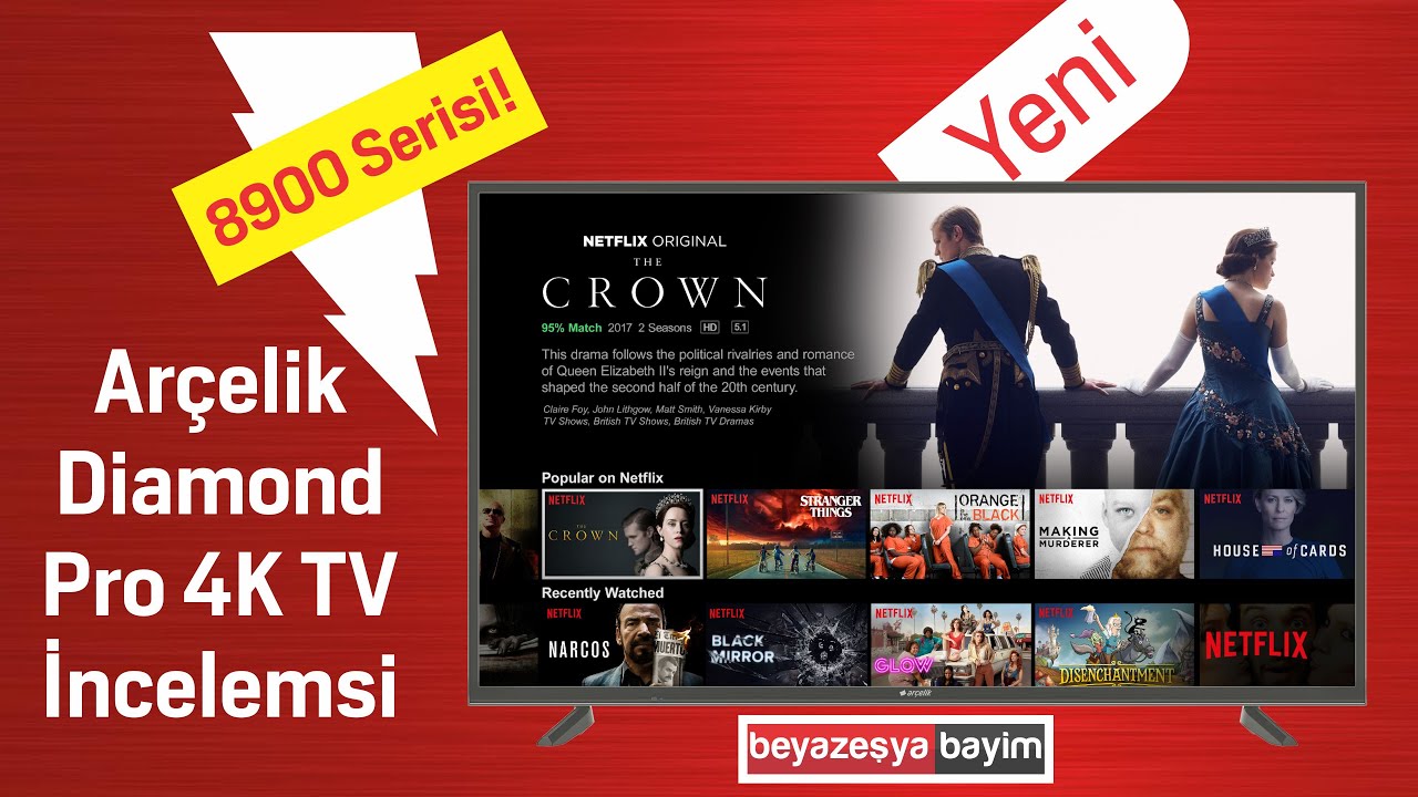 Yeni! Arçelik 8900 Serisi Diamond Pro 4K Smart TV İncelemesi (A49L 8900 5A - A55L 8900 5A)
