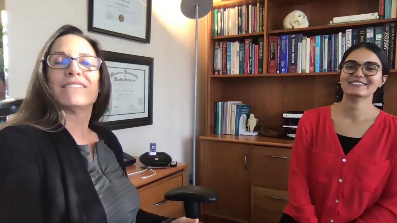 How does tongue posture calm the nervous system?