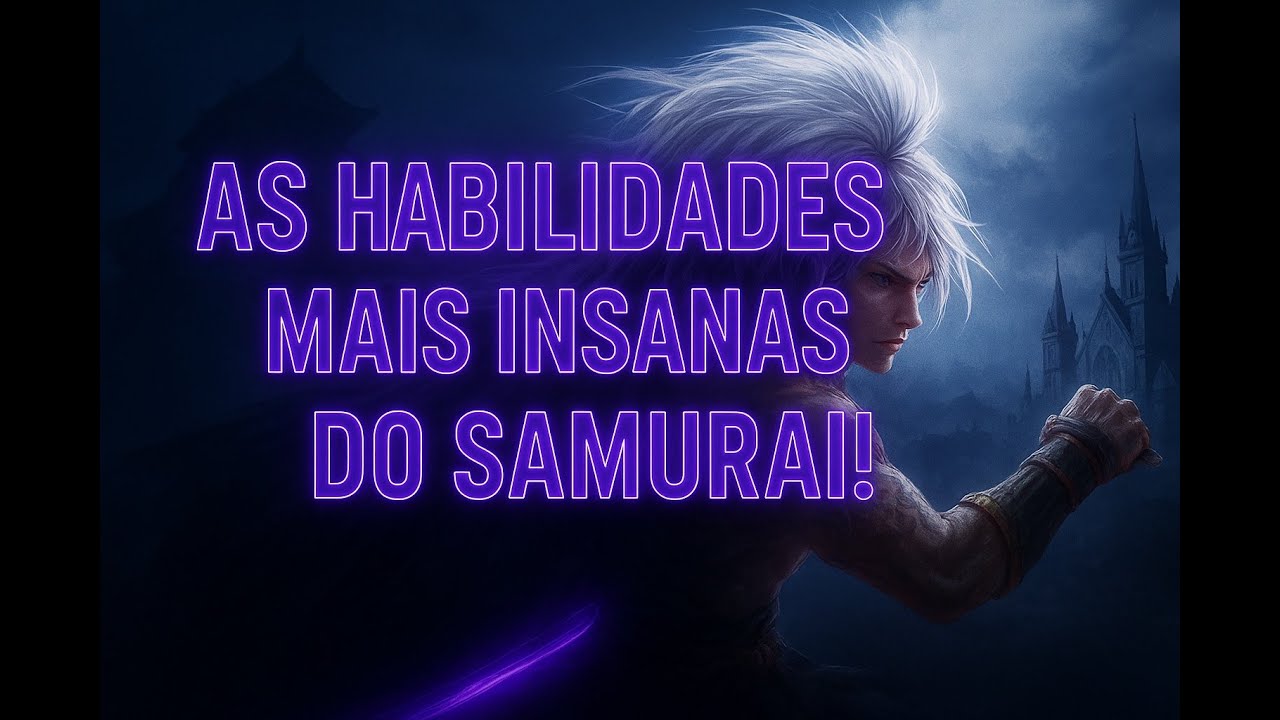 Lineage II Global Projeto Samurai - Classe Samurai Crow! Skills, Combos e Efeitos