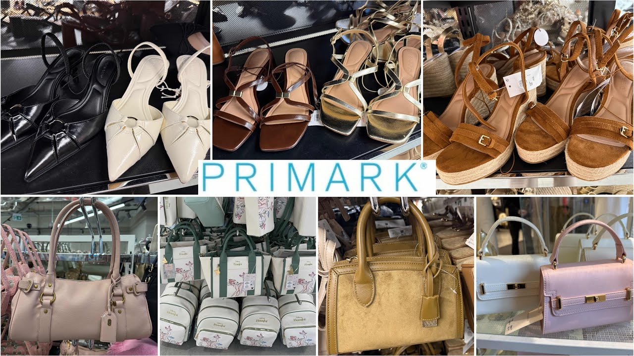 Primark shoes and bags nwe collection in April 2026