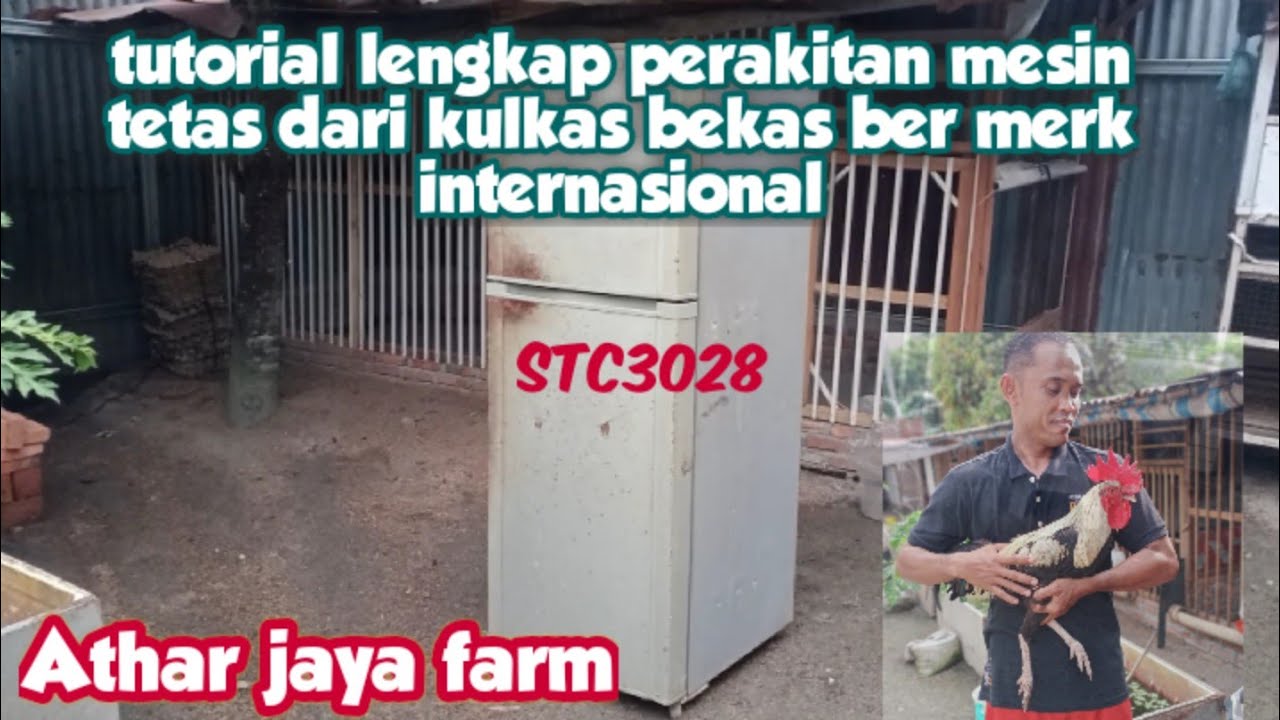tutorial perakitan mesin tetas telur sederhana dari kulkas bekas 💯 🔝🇮🇩